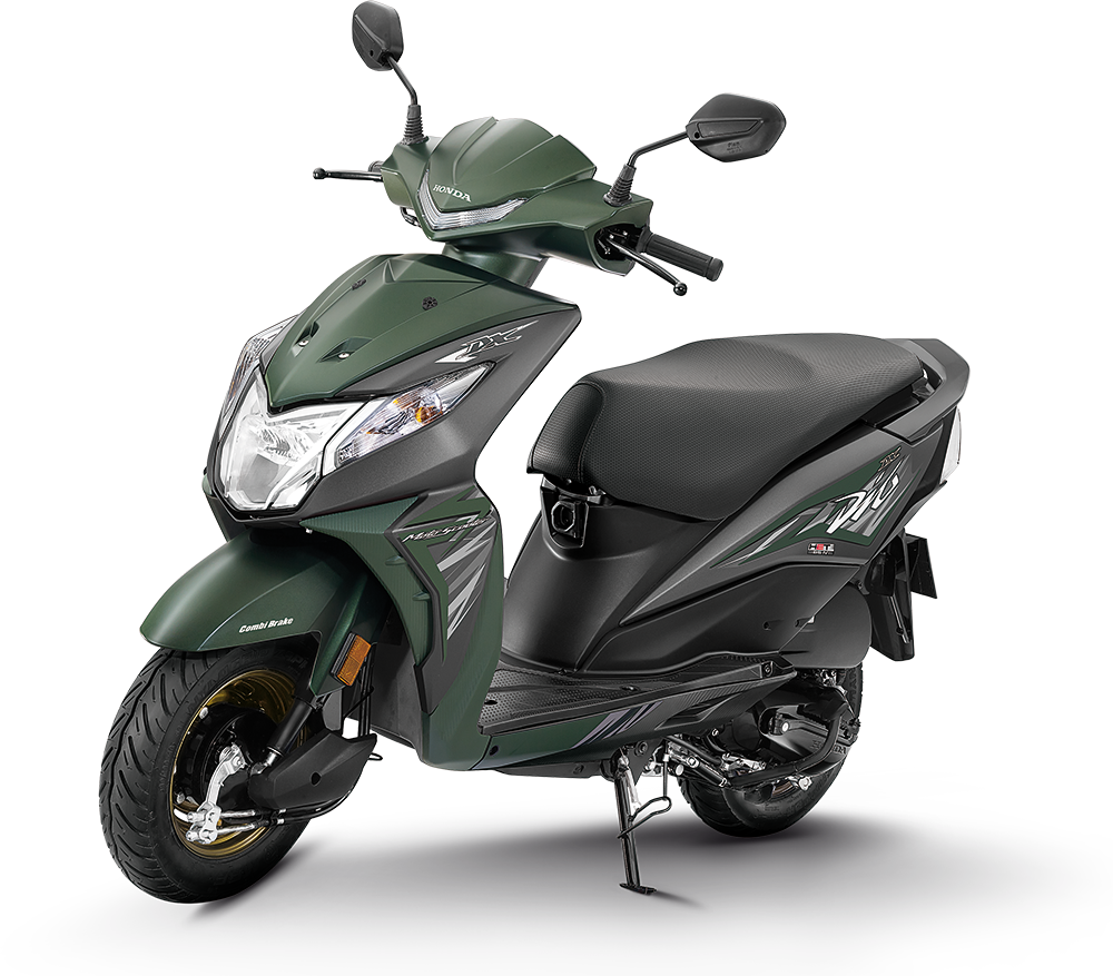 Matte Marshal Green Metallic Honda DIO