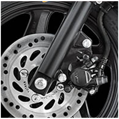 Front Disc Brake (Only in DLX)