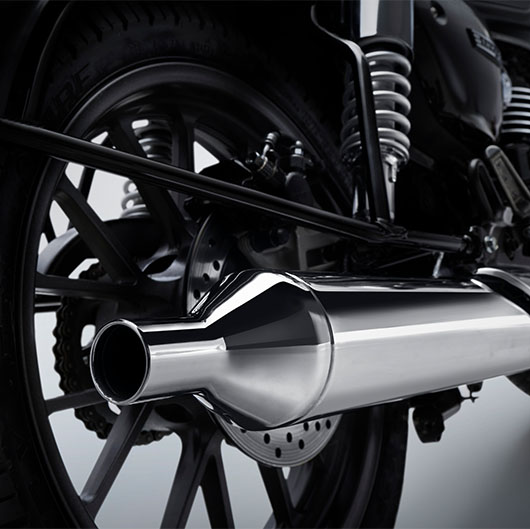 Front Suspension Cover & Long Muffler
