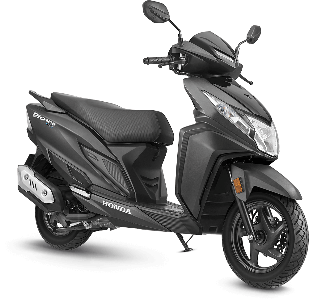 Matte Axis Grey Metallic Honda Dio 125