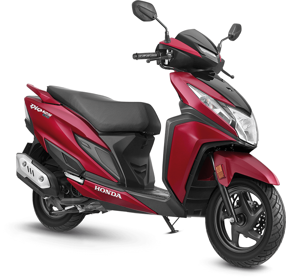 Matte Sangria Red Metallic Honda Dio 125