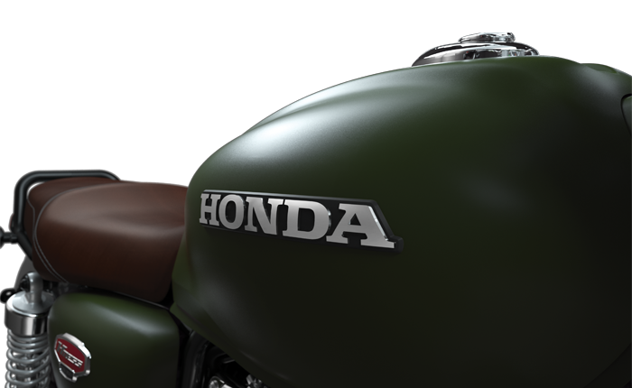 Matte Marshal Green Metallic H\'ness CB350